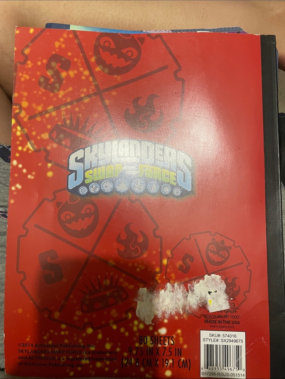 Kids  composition notebook - Picture 3 of 11